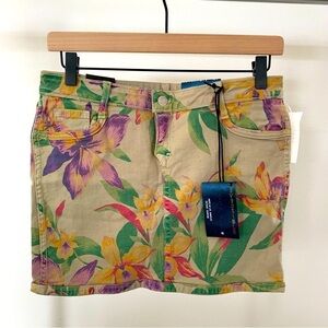 Bleulab Skirts | Bleulab Floral Reversible Mini Skirt